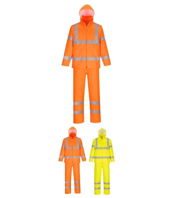 Portwest H448 - Hi-Vis Packaway Rainsuit